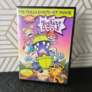 Nickelodeon THE RUGRATS MOVIE‎ DVD Full Length and Bonus Short Cat Dog Pickles